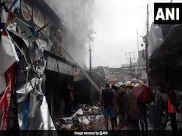 Fire Breaks Out At Market In Siliguri, 4 Fire Engines At Spot Fire Breaks Out At Market In Siliguri, 4 Fire Engines At Spot