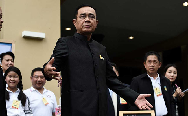 Thai Lawmakers Elect Military Chief Prayut Chan-O-Cha As Prime Minister