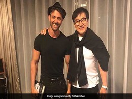 ऋतिक रोशन ने की जैकी चैन से मुलाकात, फोटो शेयर कर लिखी ये बात ऋतिक रोशन ने की जैकी चैन से मुलाकात, फोटो शेयर कर लिखी ये बात