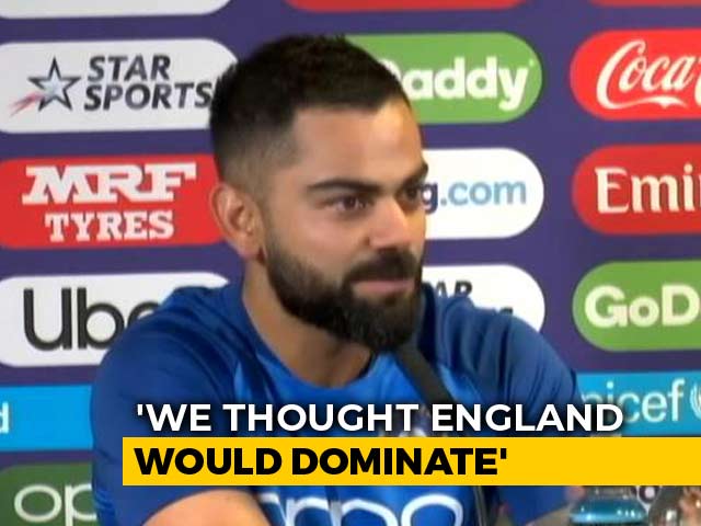 "Thought England Would Dominate": Virat Kohli Surprised At Hosts' World Cup Predicament