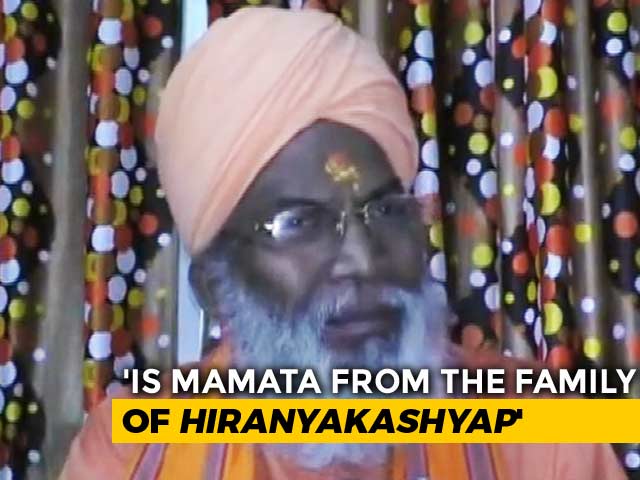 "Mamata Banerjee Belongs To <i>Hiranyakashyap</i>'s Family": Sakshi Maharaj