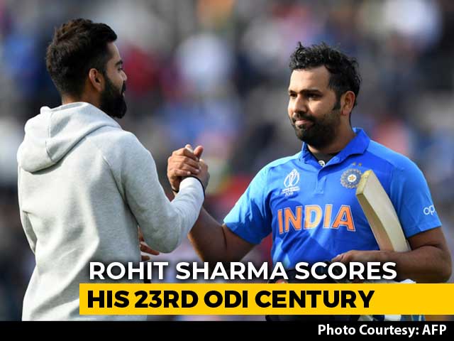 Rohit Sharma Century Guides India To Opening World Cup 2019 Win
