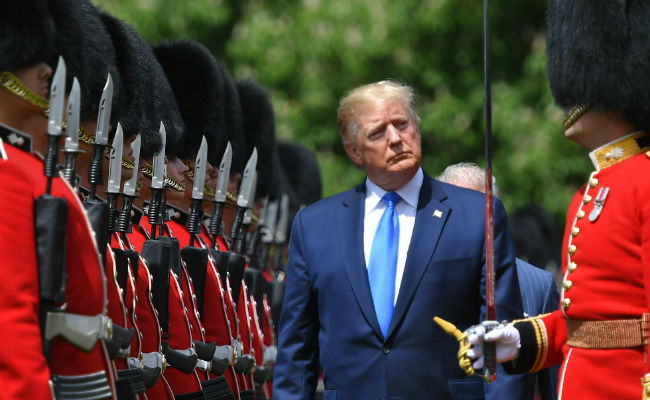 Trump In New Attack On London's Mayor Calls Sadiq Khan A "Disaster"