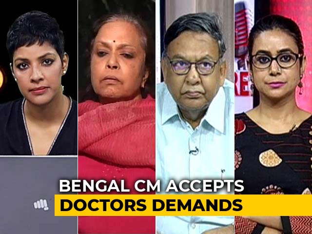 Should Mamata Banerjee Use Law To Bring Back Doctors?