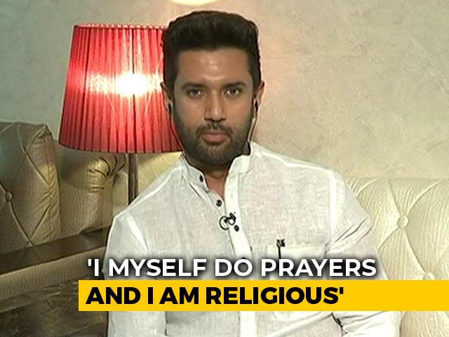 "Giriraj Singh Keeps Making Such Comments": Chirag Paswan On "Iftar" Dig