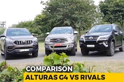 Mahindra Alturas G4 vs Ford Endeavour vs Toyota Fortuner Mahindra Alturas G4 vs Ford Endeavour vs Toyota Fortuner