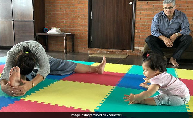 International Yoga Day 2019: Soha Ali Khan's Tiny Daughter Inaaya Wins Pic Of The Day