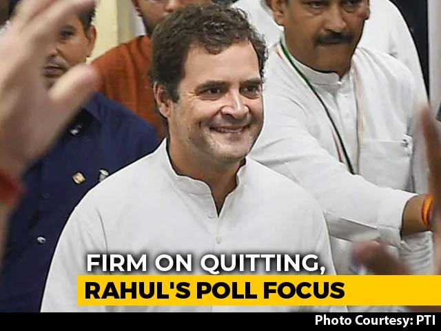 Rahul Gandhi Dials Leaders Of Poll Bound States, Raising Congress Hopes