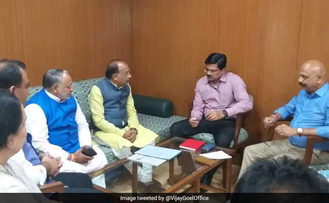 Delhi Water Board Officer "Held Captive" As BJP Protests Crisis