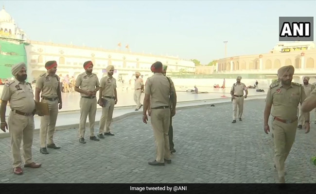 Tight Security Outside Golden Temple On Operation Blue Star Anniversary