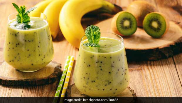 Summer Drink: Beat The Heat With This Kiwi And Banana Mint Beverage