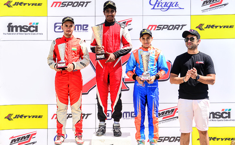 Nirmal Umashankar Dominates X-30 Class Of 2019 National Karting Championship Round 2