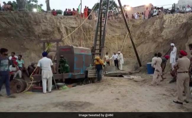 Technical Issues Disrupt Rescue Ops Of Boy Stuck In Borewell Since 3 Days