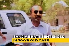 Ex-Gujarat Top Cop Sanjiv Bhatt Sentenced To Life In Custodial Death Case Ex-Gujarat Top Cop Sanjiv Bhatt Sentenced To Life In Custodial Death Case