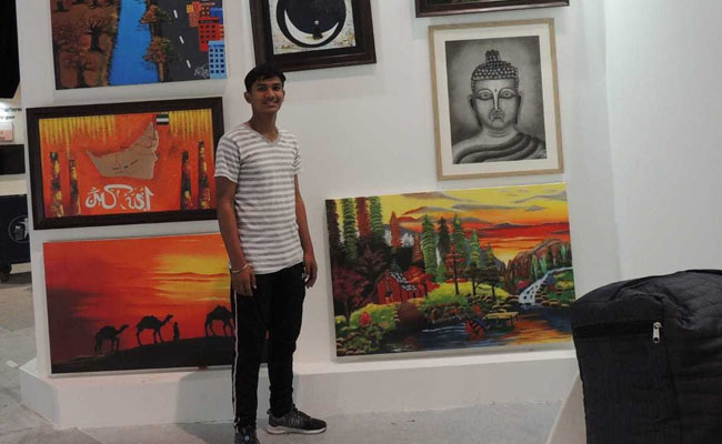 14 साल का भारतीय चित्रकार जिसने दुनिया में बनाई अपनी पहचान