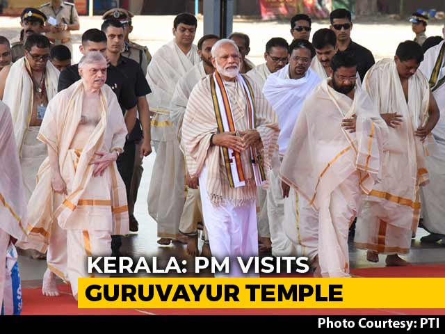 PM Modi In Kerala Ahead Of First Overseas Trip Of His Second Term