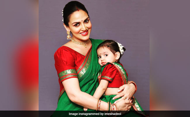 New Mom Esha Deol Reveals How Miraya And Radhya's Names Are Connected