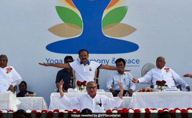 Yoga Is For Body, Not Because Of PM Modi: Vice-President Venkaiah Naidu