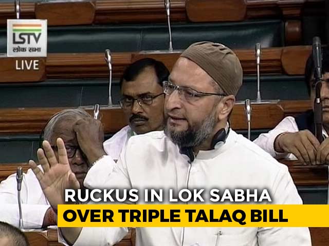Triple Talaq Bill Discriminatory, Says AIMIM's Asaduddin Owaisi