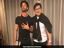 Hrithik Roshan Meets Jackie Chan In China, Shares Pics From 'Incredible Experience' Hrithik Roshan Meets Jackie Chan In China, Shares Pics From 'Incredible Experience'