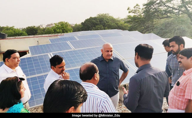 Delhi Government's Solar Project In Schools Reduces Electricity Bill From Rs 35,000 To Zero