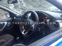Renault Duster Facelift Cabin Uncovered In New Spy Photos