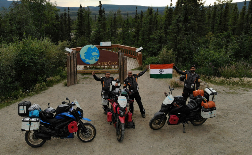 Bajaj Dominar Completes Polar Odyssey From Arctic To Antarctic