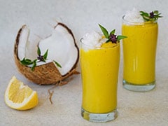 Mango Basil Colada