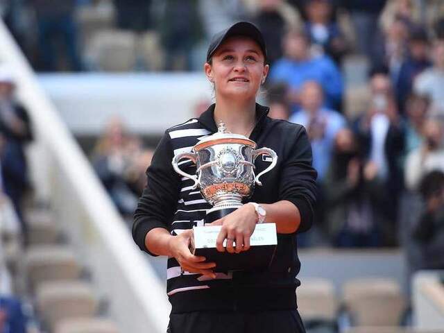 FRENCH OPEN 2019: Australia Ashleigh Barty becomes French open women single champion & creates this big records FRENCH OPEN 2019: Australia Ashleigh Barty becomes French open women single champion & creates this big records
