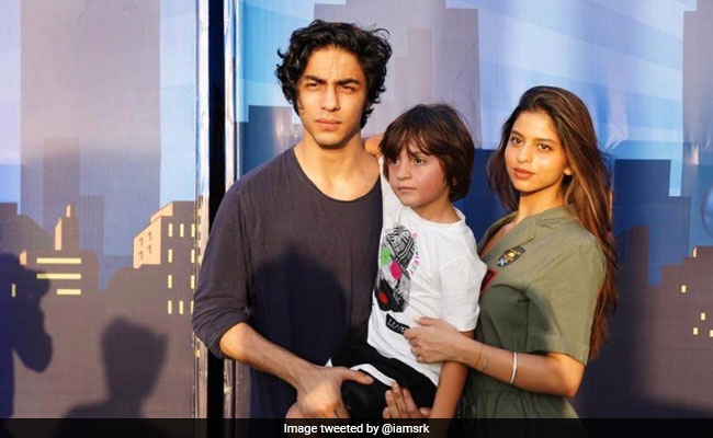 Shah Rukh Khan Shares 'Another Sweet Pic' From AbRam's Birthday Party, Featuring Aryan And Suhana