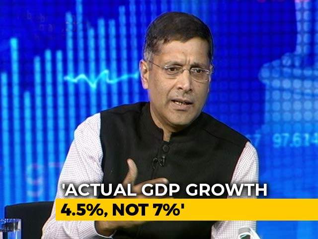 GDP Growth Overestimated During UPA, NDA Rule: Ex-Chief Economic Adviser