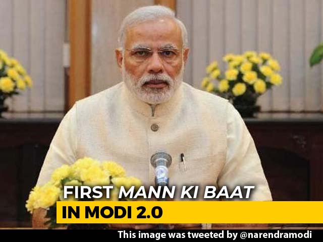 "Always Had Faith In People": PM In First Mann Ki Baat Of Second Term