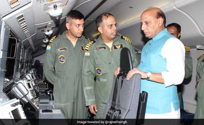 Rajnath Singh Visits Naval Ships, Infra Projects In Andhra Pradesh