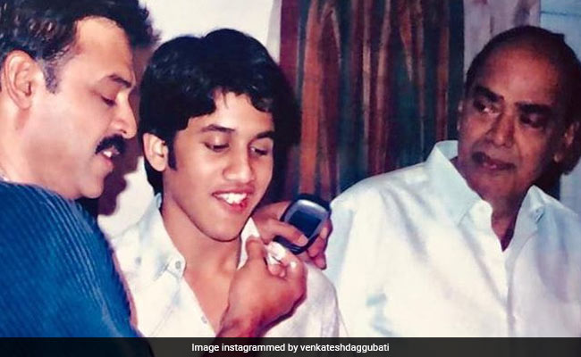 Venkatesh Daggubati And Naga Chaitanya In A Priceless Throwback Pic, Super-Liked By Samantha Ruth Prabhu