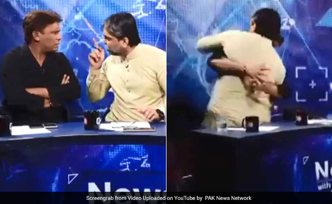Pakistan Leader Attacks Journalist During Live TV Debate. Video Is Viral