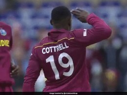 AUS vs WI: डेविड वॉर्नर को आउट कर शेल्डन काटरेल ने अनोखे अंदाज में मनाया जश्न, VIDEO AUS vs WI: डेविड वॉर्नर को आउट कर शेल्डन काटरेल ने अनोखे अंदाज में मनाया जश्न, VIDEO