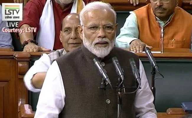 'Modi, Modi' Chants, Cheers As PM Takes Oath In New Lok Sabha. Watch