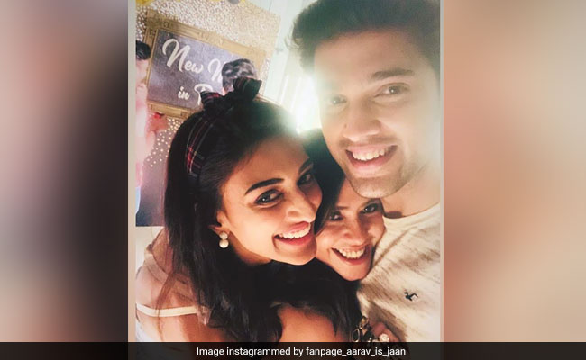 <I>Kasautii Zindagii Kay</I>'s Stars Parth Samthaan And Erica Fernandes Attend Ekta Kapoor's Birthday Bash