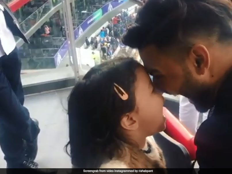 Watch: Rishabh Pant, Ziva Dhoni Play New High-Pitched Game