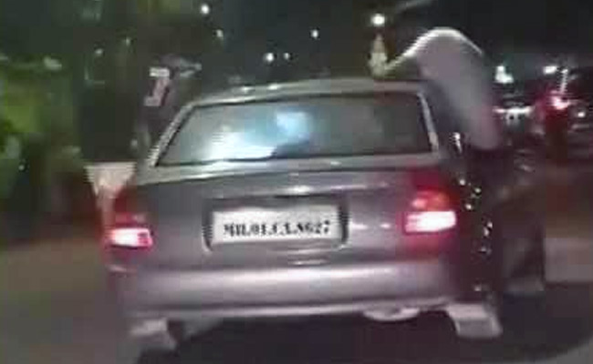 3 Arrested For Performing Stunts In Moving Car In Mumbai, Video Viral