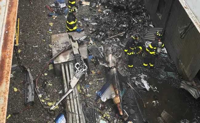 Helicopter Crashes Onto Skyscraper Roof Near Times Square, Pilot Dead