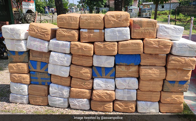 "Lost 590 kg Ganja? Don't Panic, Get In Touch", Tweets Assam Police
