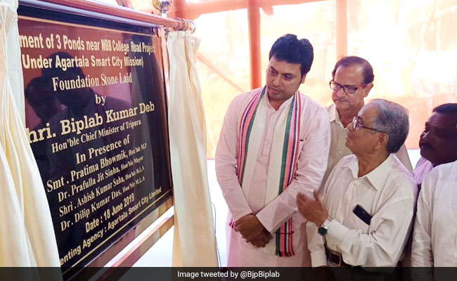 Tripura Chief Minister Plans To Turn Capital Into World Class City