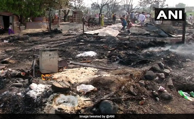 Massive Fire Razes 150 Shanties Of Labourers, Rohingya In Jammu