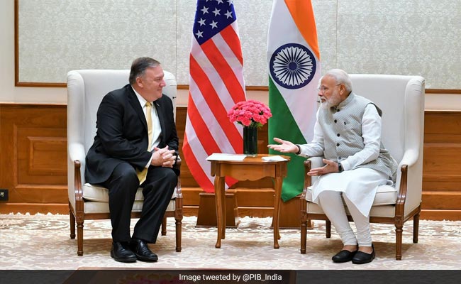 Mike Pompeo's India Visit Aimed At Deepening Strategic Relationship: US