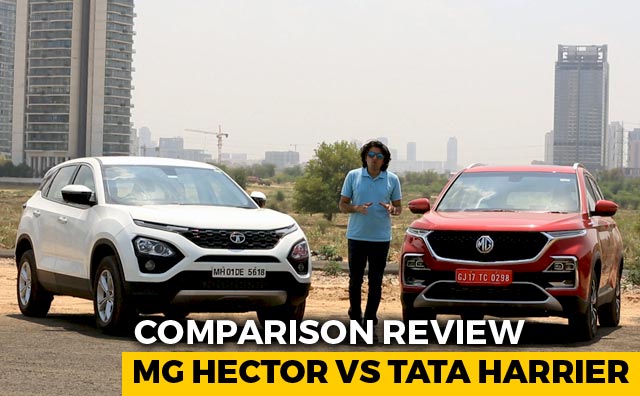 MG Hector Takes On Direct Rival Tata Harrier