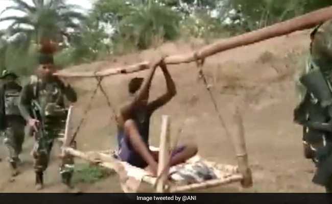 CRPF Soldiers Carry Ailing Teen For 8 Km To Their Camp In Chhattisgarh