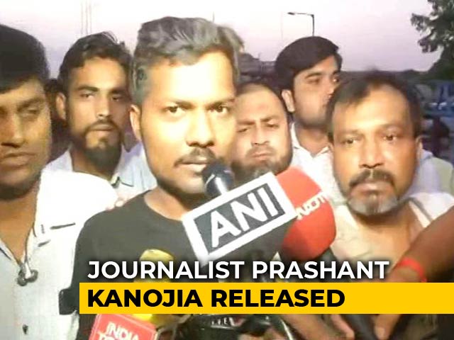 Journalist Prashant Kanojia, Arrested For Defaming Yogi Adityanath, Walks Out Of Jail