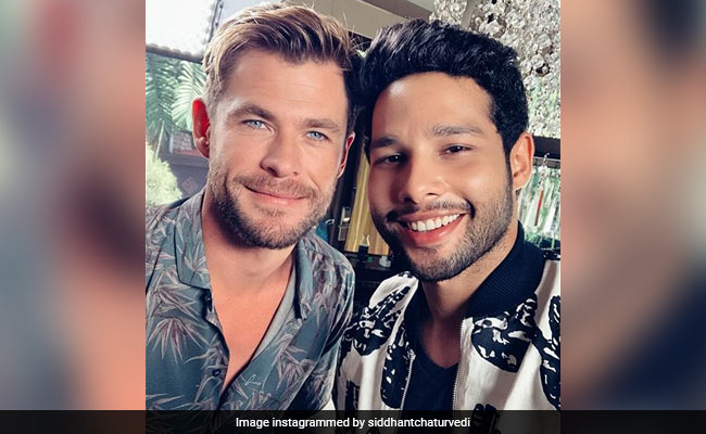 Siddhant Chaturvedi Describes Dubbing For Chris Hemsworth In <i>MIB: International</i> As 'Nostalgic'