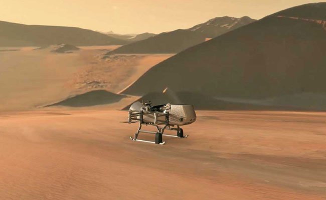 NASA Plans To Fly Drone To Saturn's Largest Moon Titan To Search For Life